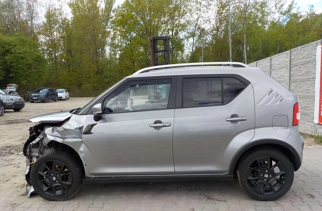 Suzuki Ignis cena 22900 przebieg: 161940, rok produkcji 2018 z Działdowo małe 466